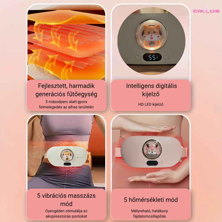 Belly Bunny melegítő öv